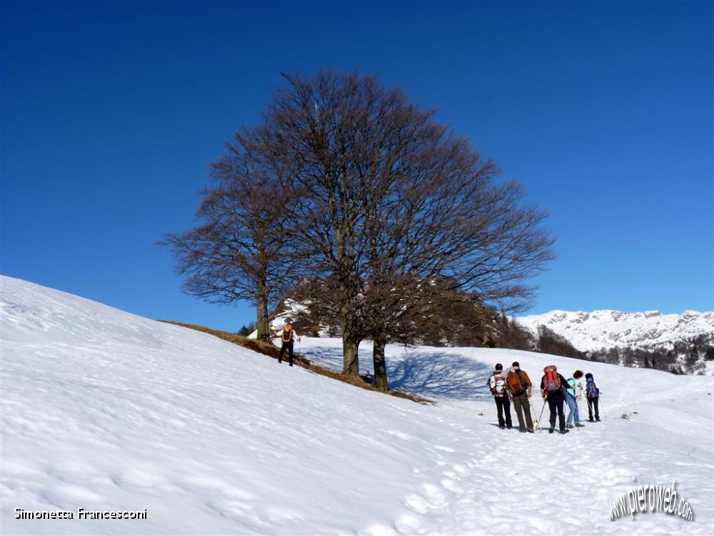 33 Il paesaggio e' ora quasi completamente innevato.JPG